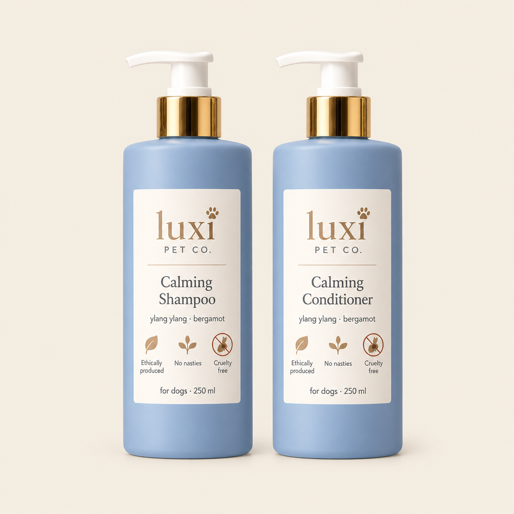 Luxi Calm Duo Set on a cream background